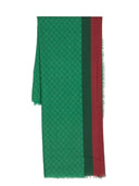 Gucci GG en Web Wool -sjaal