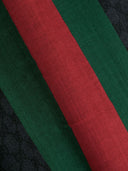 Gucci GG和Web Motif羊毛围巾