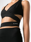 Alaia Crossover Crop Top