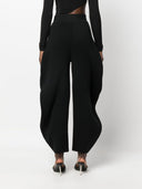 Alaia Round Wool Blend Trousers