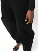 Alaia Round Wool Blend Trousers