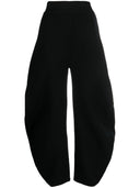 Alaia Round Wool Blend Trousers