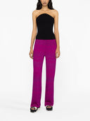 Missoni Chevron Wool Blend Flared Trousers