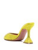 Amina Muaddi Caroline Crystal Mules