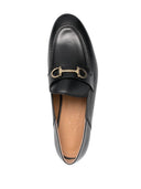 Ferragamo Gancini Leather Loafers
