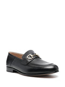 Ferragamo Gancini Leather Loafers