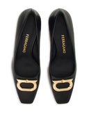 Ferragamo Gancio Leather Pumps
