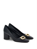Ferragamo Gancio Leather Pumps
