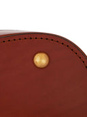 Etro perforowana skórzana torba na zakupy