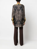 Pierre Louis Mascia Printed Silk Shirt