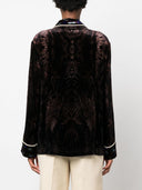 Pierre Louis Mascia Double Breasted Silk Blend Jacket