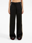 Palm Angels Wool Blend Trousers