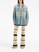 Palm Angels Cargo Cotton Overshirt