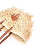 Palm Angels Raffia Bucket Bag