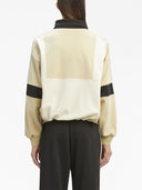 Palm Angels Color Block Half Zip Jacket