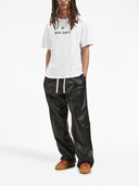 Palm Angels Logo Cotton T Shirt