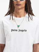Palm Angels Logo Cotton T Shirt