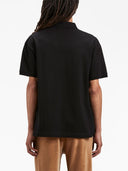 Palm Angels Embroidered Logo Cotton Polo Shirt