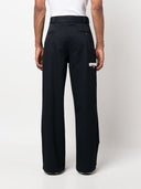 Palmgelen katoenen broek