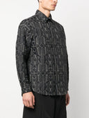 Palm Angels monogram gewatteerd overschot