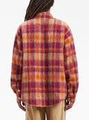 Palm Angels Checked Wool Overshirt