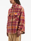 Palm Angels Checked Wool Overshirt