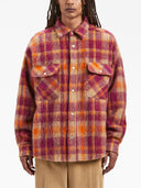 Palm Angels Checked Wool Overshirt