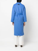 Ermanno Firenze Belted Long Coat