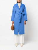 Ermanno Firenze Belted Long Coat