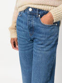 Ami Paris Straight Fit Denim Jeans