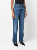 Ami Paris Straight Fit Denim Jeans