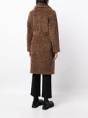 Parosh Long Faux Fur Coat