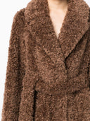 Parosh Long Faux Fur Coat