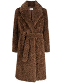 Parosh Long Faux Fur Coat