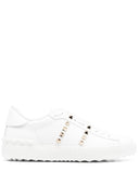 Valentino Garavani Rockstud无标题的皮革运动鞋