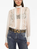 Dolce & Gabbana Dg Barocco Leather Belt