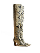 Botas de tobillo de cuero Khaite Marfa