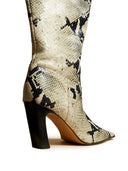 Botas de tobillo de cuero Khaite Marfa