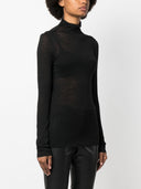 Semicouture Ros Wool Blend Turtleneck Sweater