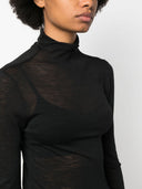 Semicouture Ros Wool Blend Turtleneck Sweater