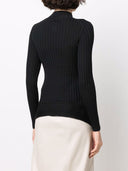 Wolford Cashmere Ribbed Turtleneck Sweater