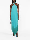 Taller Marmo Pre Nina Fringed Detail Midi Dress