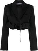 Jacquemus la Veste Croissand Chaqueta recortada