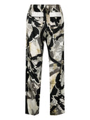 F.R.S . Printed Silk Trousers