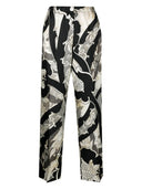 F.R.S . Printed Silk Trousers