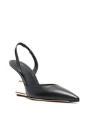 Fendi Fendi First Leather Slingback Pumps