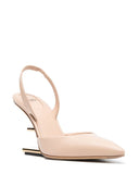 Fendi Fendi First Leather Slingback Pumps