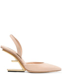 Fendi Fendi First Leather Slingback Pumps