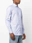 Finamore 1925 Napoli Slim Fit Flannel Shirt