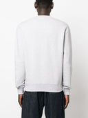 Maison Kitsune' Logo Cotton Crewneck Sweashirt